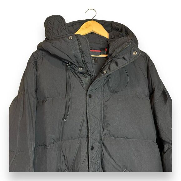 Nike Air Jordan Wings Down Parka Winter Jacket Coat Black BQ4170-010 Mens L - Picture 2 of 16